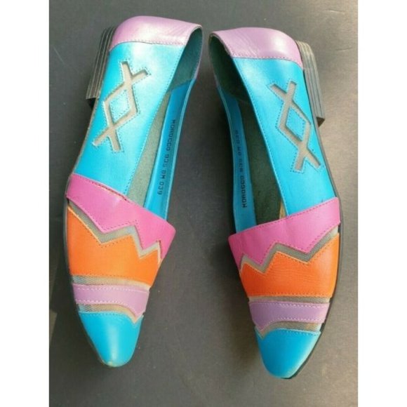 L J Simone Flat Shoes Morocco Vintage Size 8 - Picture 5 of 12